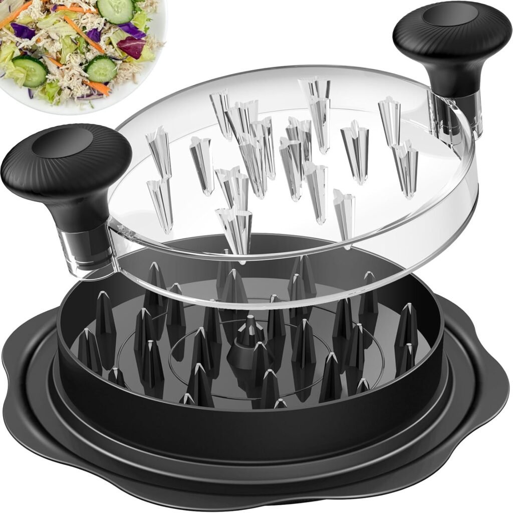 10" Pro Chicken Shredder Tool Twist Large for Kitchen, BPA-Free Food-Safe Meat Grinder 1 71tkQfKSa6L. AC SL1500